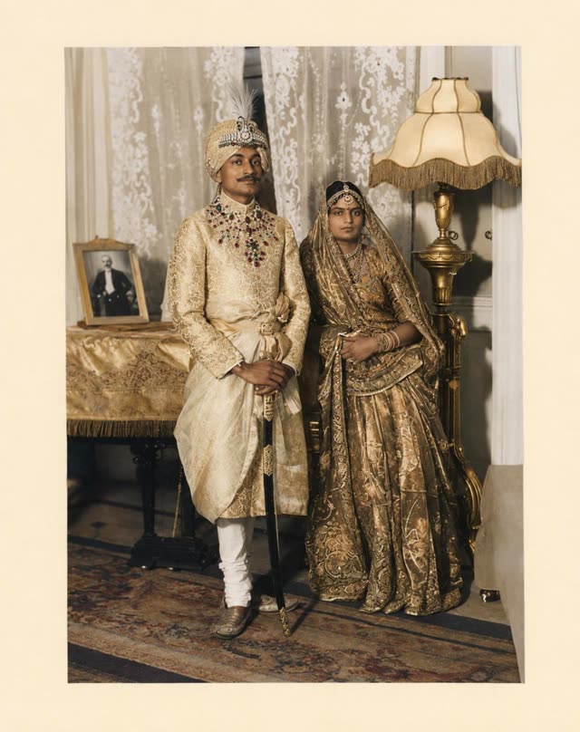 The same portrait restored and coloured by ChatGPT